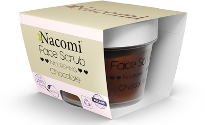 Peeling odżywczy do twarzy i ust Nacomi Face Scrub Chocolate 80 g (5902539703603)