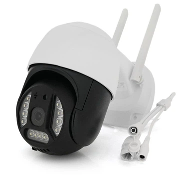 Видеокамера Wi-Fi уличная 5mpx YOSO YOIPC44D5MP30 PTZ 2.8mm V380