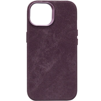 Чехол для Apple iPhone 15 (6.1") Epik Denim Magsafe Series Deep Purple