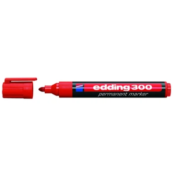 Маркер Edding перманентный Permanent 1.5-3 мм Красный (e-300/02)