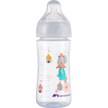 Пляшечка для годування Bebe Confort Emotion, 270 мл, 0-12 міс (біла) (3102201970)