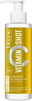 Зволожувальний гель для вмивання обличчя Lirene Vitamin Shot 190 мл (5900717770515)