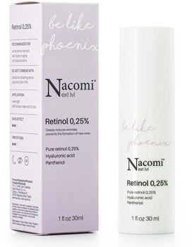 Сироватка для обличчя Nacomi Next Level Retinol 0,25% 30 мл (5902539716054)