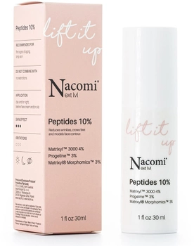 Сироватка для обличчя Nacomi Next Level Peptides 10% 30 мл (5902539716030)