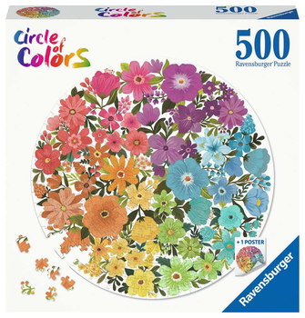 Puzzle Ravensburger Kwiaty 500 elementów (4005556171675)