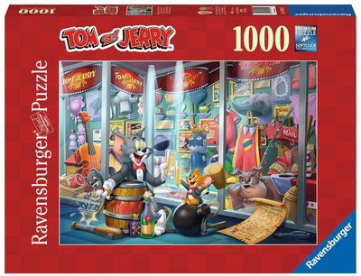 Пазл Ravensburger Tom Jerry 1000 елементів (4005556169252)