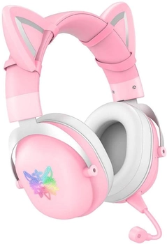 Słuchawki Onikuma B20 RGB Cat Ear Pink (ON-B20_CAT/PK)