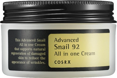 Krem uniwersalny Cosrx Advanced Snail 92 All in one Cream z mucyną ślimaka 100 ml (8809416470016)