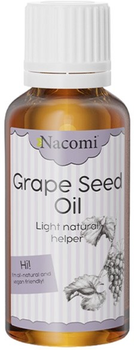 Olej do ciała Nacomi Grape Seed Oil 30 ml (5902539702040)