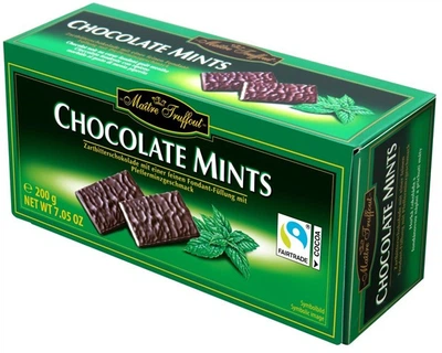 Шоколадные конфеты с мятой Maitre Truffout Mint Chocolate 200 г