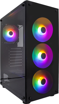 Корпус 1stPlayer V3-B-4F1 Black