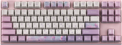 Клавіатура дротова Varmilo VEM87 Dreams On Board 87Key EC V2 Sakura USB Pink (A33A030A9A3A17A028)