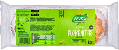 Ciastko Santiveri Organic Florenitas Biscuits 240 g (8412170036987)