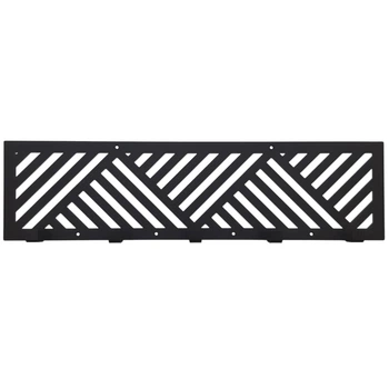 Вешалка Настенная 50см х 13см Glozis Nord Black H-089