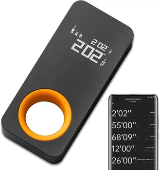 Умный лазерный дальномер HOTO Smart Laser Tape Measure, электронная рулетка