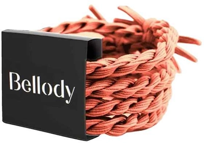 Gumki do wlosow Bellody Original Hair Ties Ibiza Orange 3 cm 4 szt (4270001212528)