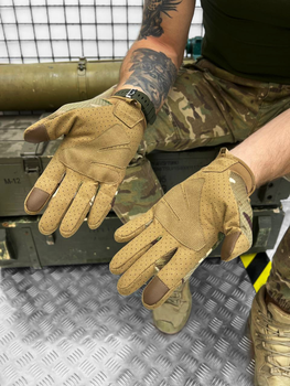 Тактичні рукавички Elite Tactical Gloves Multicam M