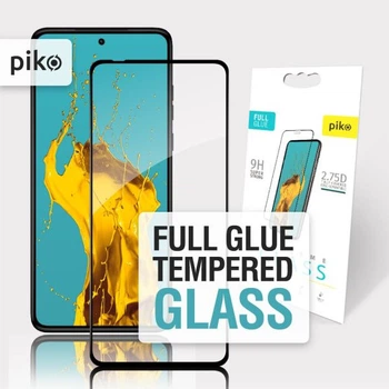 Защитное стекло Piko Full Glue для Motorola Moto G84 - Black
