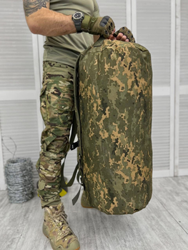 Тактична Сумка-Рюкзак Tactical Bag Backpack піксель 100 л