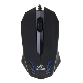 Игровая компьютерная проводная мышка с подсветкой JEQANG JM-032 Черный 800-1200 DPI