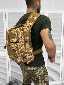 Тактичний однолямковий рюкзак Tactical Backpack 15 л
