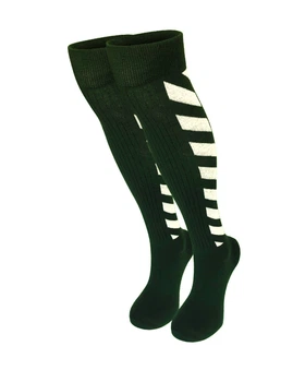 Модні гольфи кольору хакі від MK SOCKS (36-39) Зелений PZ-1002
