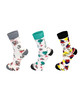 Мужские носки в наборе Blackizow от MK SOCKS (41-44) Разноцветный P-1123-3-A
