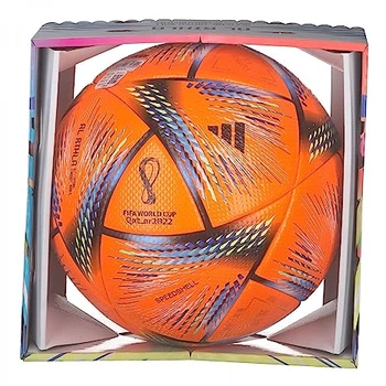 М'яч футбольний Adidas 2022 World Cup Al Rihla Winter ЗМВ H57781 №5 Помаранчевий