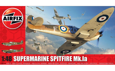 Model plastikowy do sklejania Airfix samolot Supermarine Spitfire Mk.1a (5055286671968)