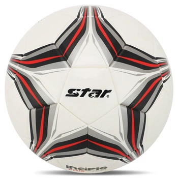 М'яч футбольний STAR INCIPIO PLUS SB6414C №4 PU Колір: Білий-червоний