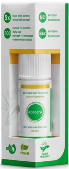 Suchy szampon Ecocera Oily Hair 15 g (5905279930346)