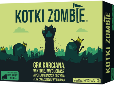 Gra planszowa Rebel Eksplodujące Kotki: Zombie (0810083043739)