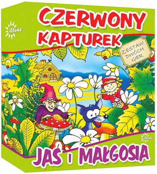 Gra planszowa Abino Czerwony Kapturek - Jaś i Małgosia (5907438272915)