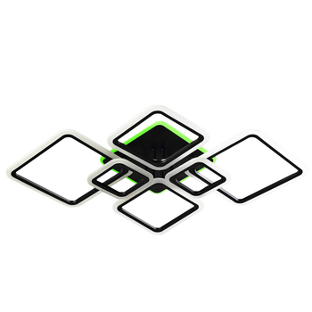 Люстра LED світлодіодна Свет SY-5331/2+2+2 BK+RGB 176W