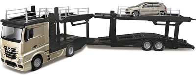 Металева модель Bburago Mercedes-Benz Actros Beige Black 1/43 (4893993314584)