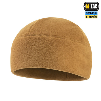 Шапка M-Tac WATCH CAP ELITE ФЛІС (320Г/М2) Coyote Розмір M