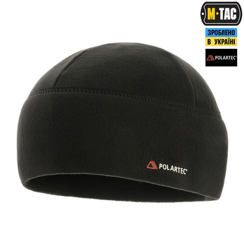 Шапка M-Tac WATCH CAP ФЛІС LIGHT POLARTEC Black Розмір M