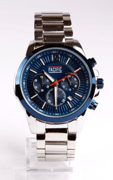 Наручные часы Pacific X0022C Синий/Серебристый Нержавеющая сталь