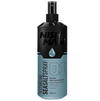 Сольовий спрей для укладання волосся NISHMAN SEASALT SPRAY 01 200 мл