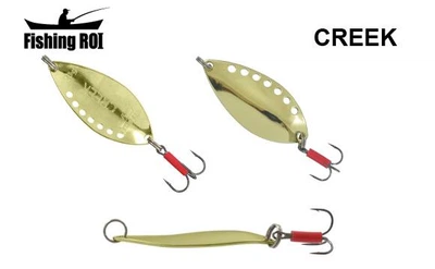 Блесна Fishing Roi Spoons and Spinners Creek 14g Gold (9031)