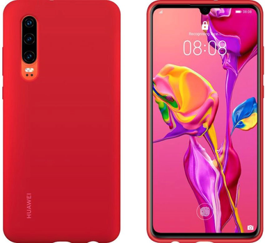 Панель Huawei Silicone Case do P30 Red (6901443277360)