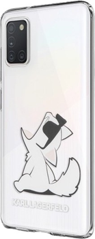 Панель Karl Lagerfeld Choupette Fun do Samsung Galaxy A31 Transparent (3700740478929)