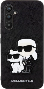 Etui Karl Lagerfeld Saffiano Karl&Choupette do Samsung Galaxy A34 5G Black (3666339129385)