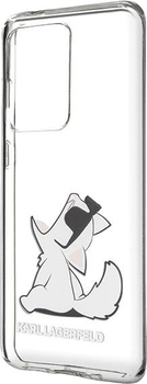 Etui Karl Lagerfeld Choupette Fun do Samsung Galaxy A41 Transparent (3700740478813)