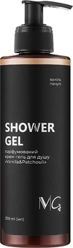 Крем-гель для душа парфюмированный Vanilla & Patchouli MG Shower Gel 350 мл