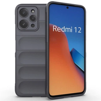 Чехол Wave&nbsp;Shield&nbsp;для Xiaomi Redmi 12 бампер противоударный Gray