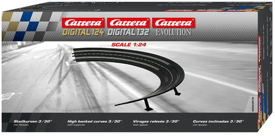 Крута крива Carrera 3/30 Evolution/D132/D124 (GCX3180) (4007486205765)