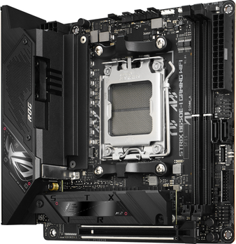 Материнська плата Asus ROG STRIX B650E-I Gaming Wi-Fi (sAM5, AMD B650, PCI-Ex16)