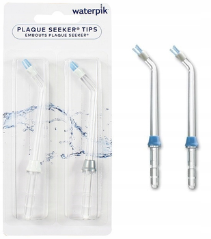 Насадки для ирригатора Waterpik Irrigator Seeker Nozzle Inaccessible Plate 2 шт (1073950122350)