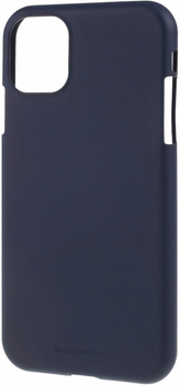 Панель Goospery Mercury Soft для Apple iPhone 11 Midnight Blue (8809684927533)
